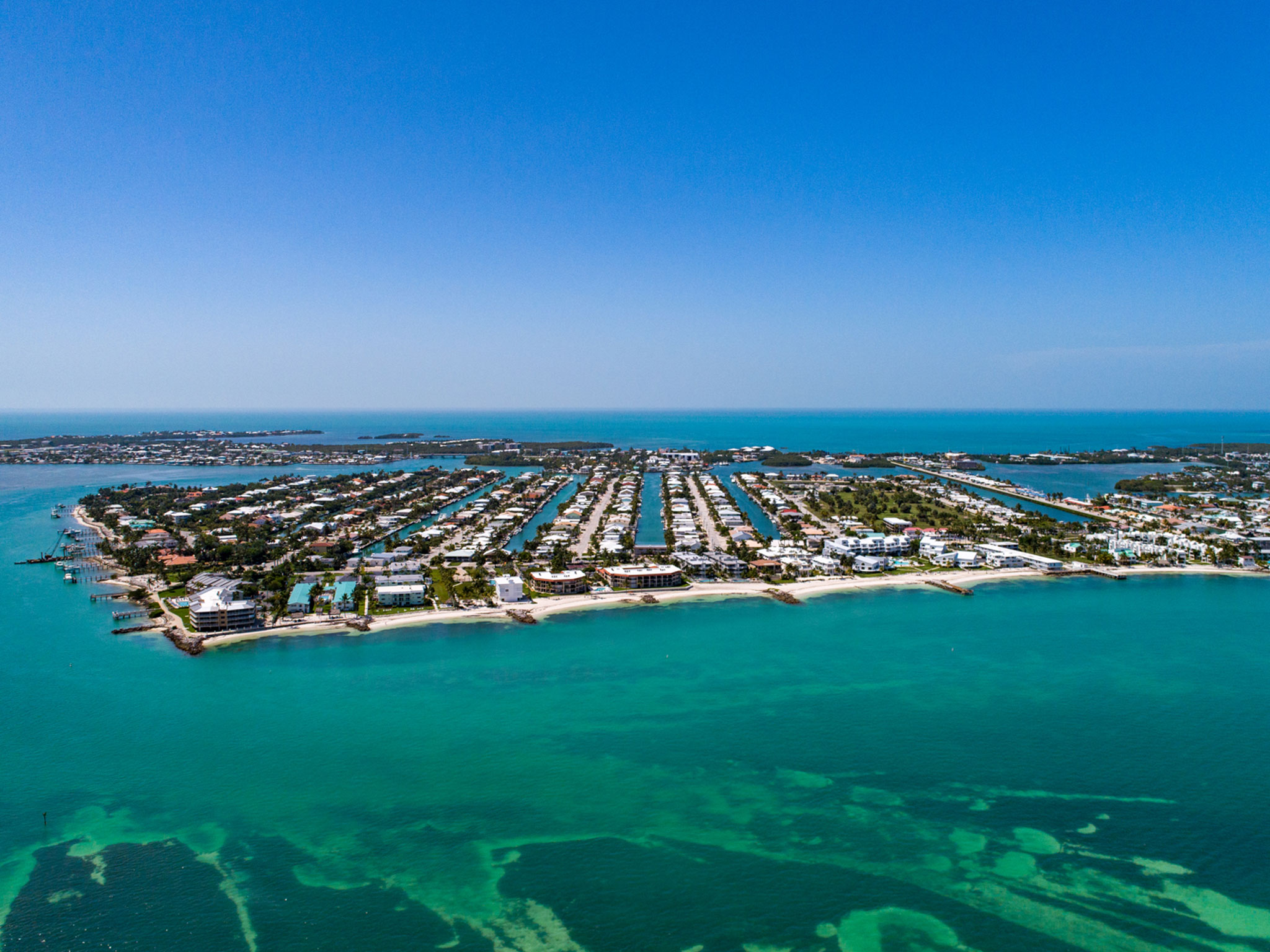 Key Colony Beach Florida Aerial View
FloridaKeysVillas.com